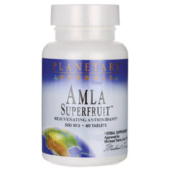 PF229 | Planetary Herbals Amla Superfruit supplement bottle, 500 mg, 60 tablets