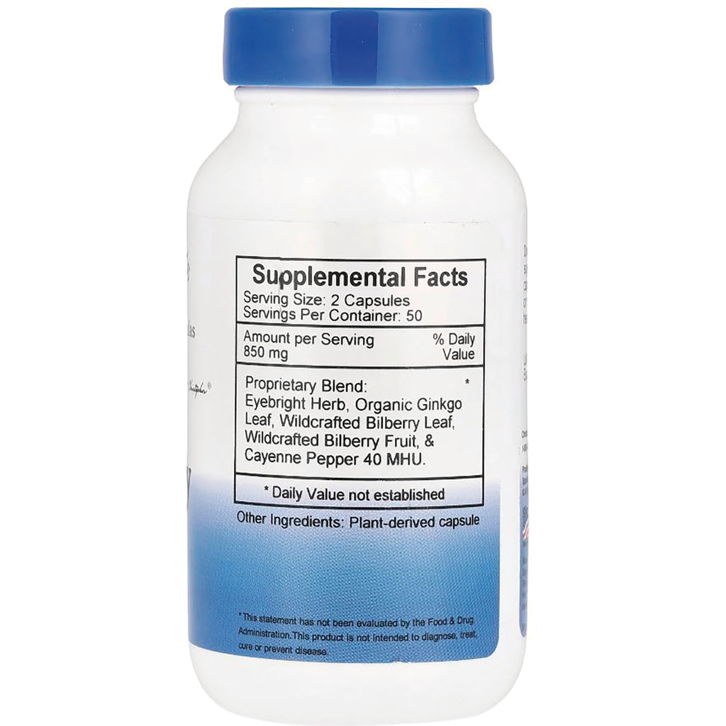 DCR029 | Back label showing Supplemental Facts, serving size, proprietary blend ingredients, and other ingredients on white bottle - Thumbnail