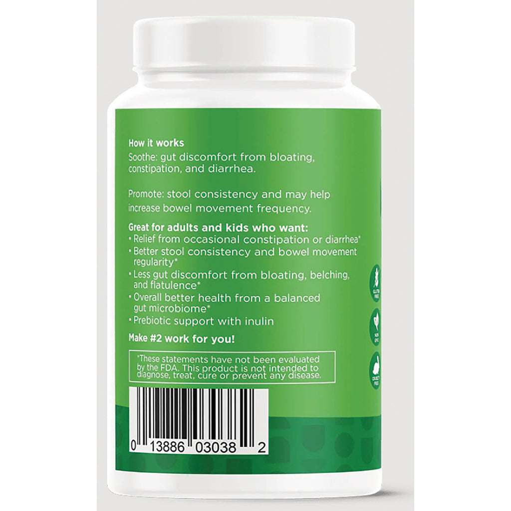 ARL008 | Back label showing how it works text, benefits bullet list, FDA disclaimer and barcode - Thumbnail