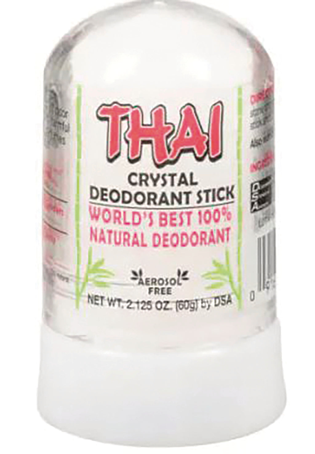 TDS002 | Thai Crystal Deodorant Stick, World's Best 100% Natural Deodorant, 2.125 oz - Thumbnail
