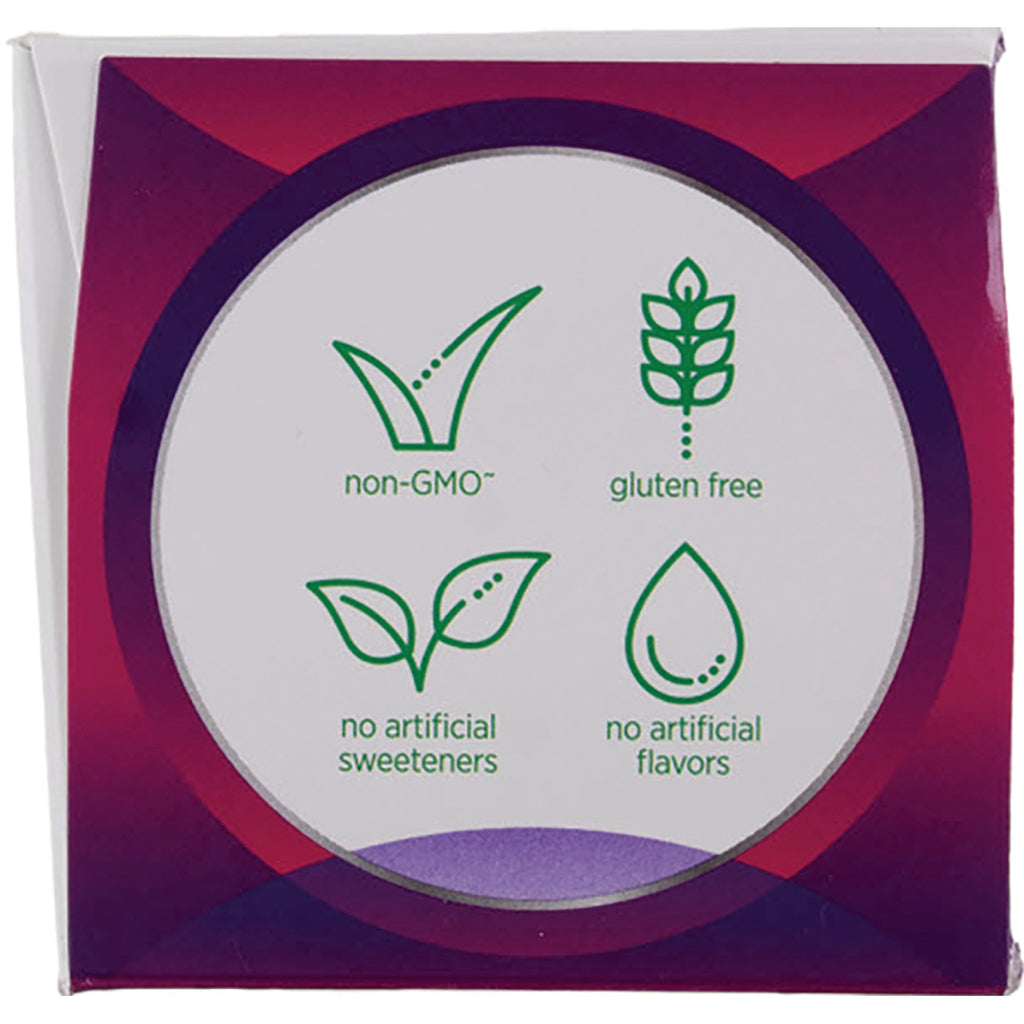 CEN033 | product infographic with icons and text: non-GMO, gluten free, no artificial sweeteners, no artificial flavors - Thumbnail