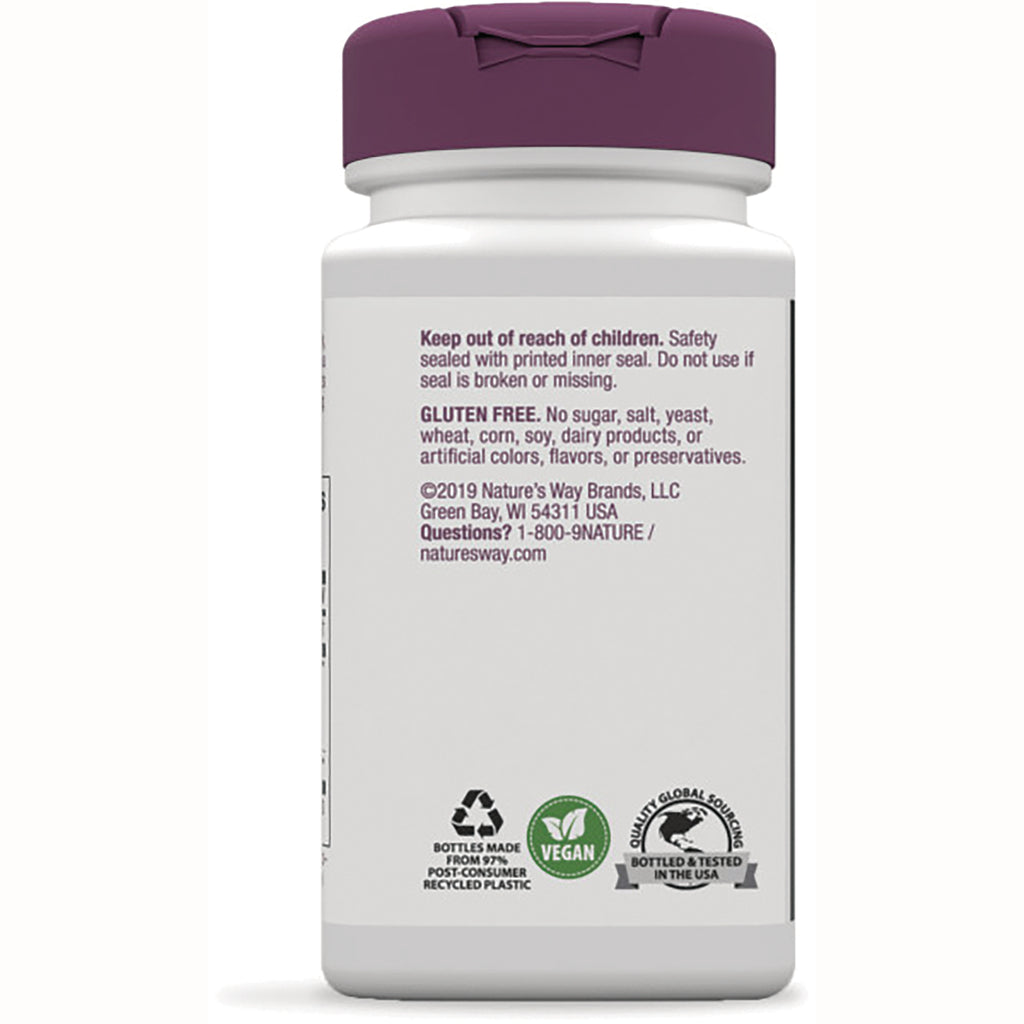 NW811 | back label showing GLUTEN FREE claim, contact info, vegan and recycling icons - Thumbnail