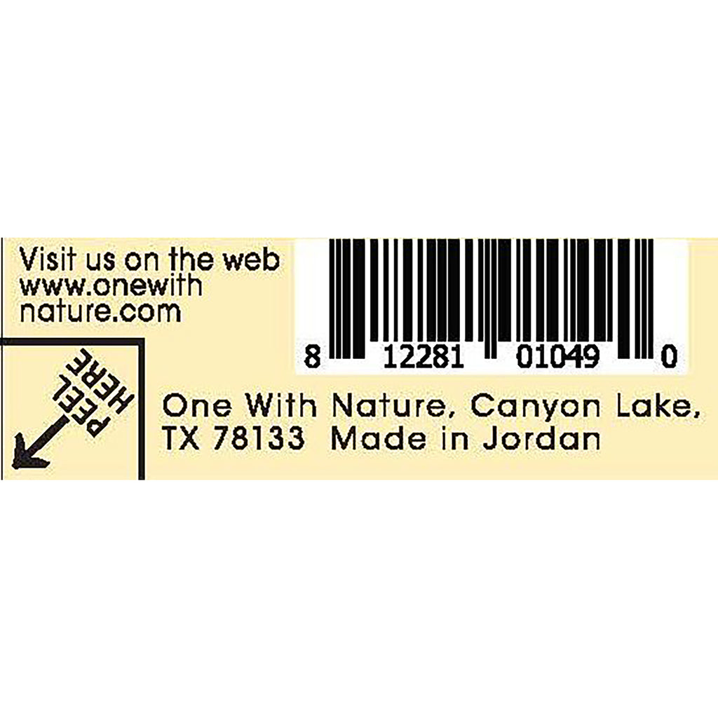 OWN026 | Ingredients and label: Sulfur & Chamomile Triple Milled Mineral Soap Argan Oil & Shea Butter; Made in Jordan - Thumbnail