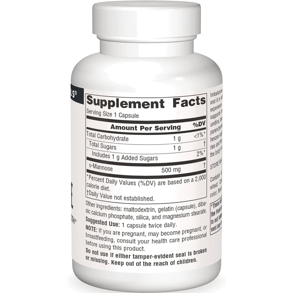 SN196 | Back label of dietary supplement bottle showing Supplement Facts and suggested use directions - Thumbnail
