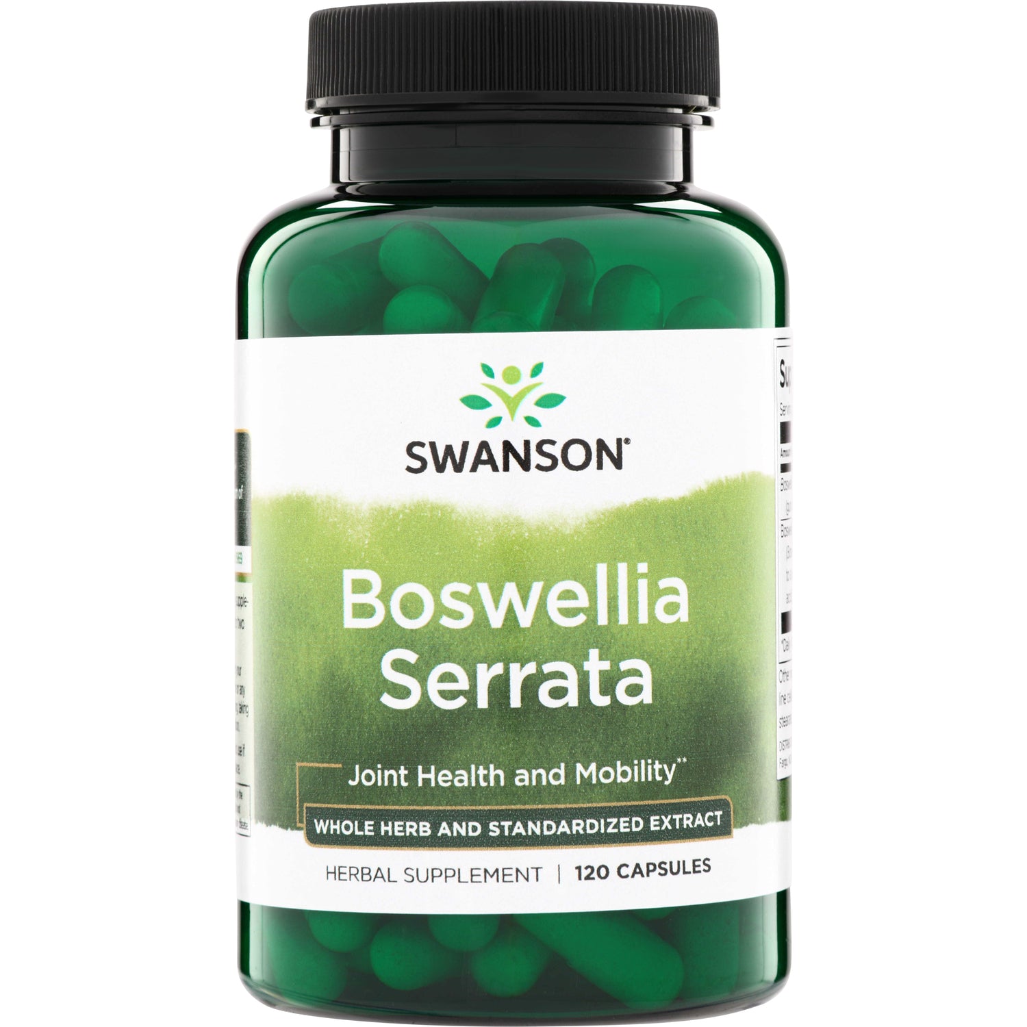 SWH010 | Swanson Boswellia Serrata herbal supplement, 120 capsules; Joint Health and Mobility