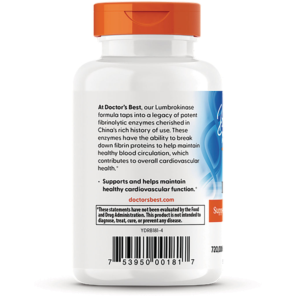 DB188 | back of white supplement bottle showing product description, disclaimer and barcode - Thumbnail