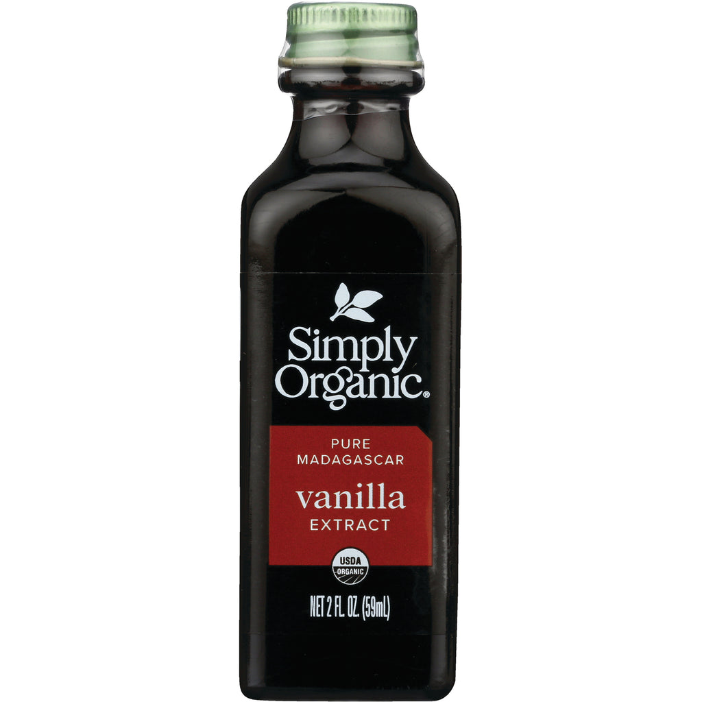 SMP026 | Simply Organic Pure Madagascar Vanilla Extract, USDA Organic, 2 fl oz (59 mL) bottle - Thumbnail
