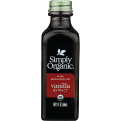 SMP026 | Simply Organic Pure Madagascar Vanilla Extract, USDA Organic, 2 fl oz (59 mL) bottle