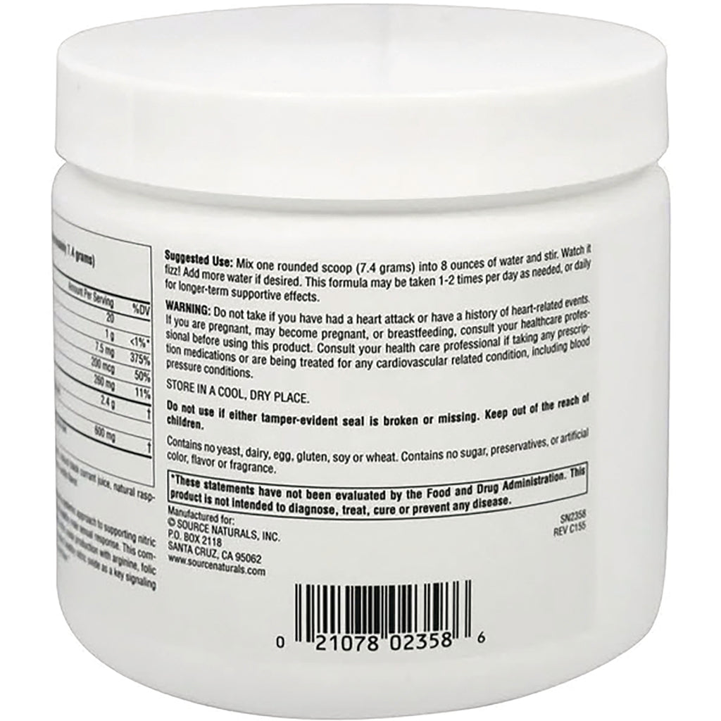 SN693 | Back label with suggested use, warnings, ingredients info, and barcode - Thumbnail