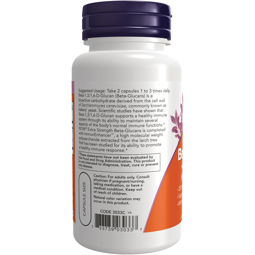 NWF983 | Back label of supplement bottle showing suggested usage, caution text and barcode - Thumbnail