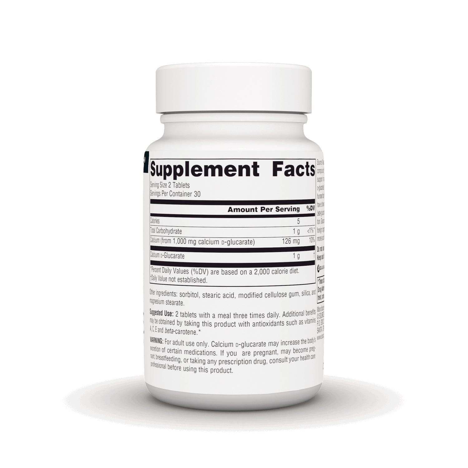 SN332 | Back label showing \