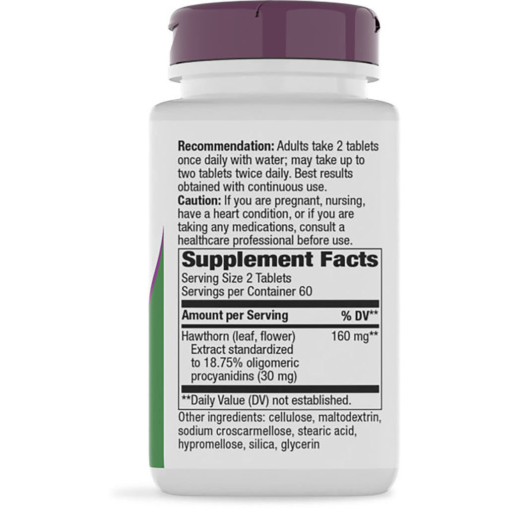 NW862 | Back of brown supplement bottle showing Supplement Facts label and ingredient panel - Thumbnail
