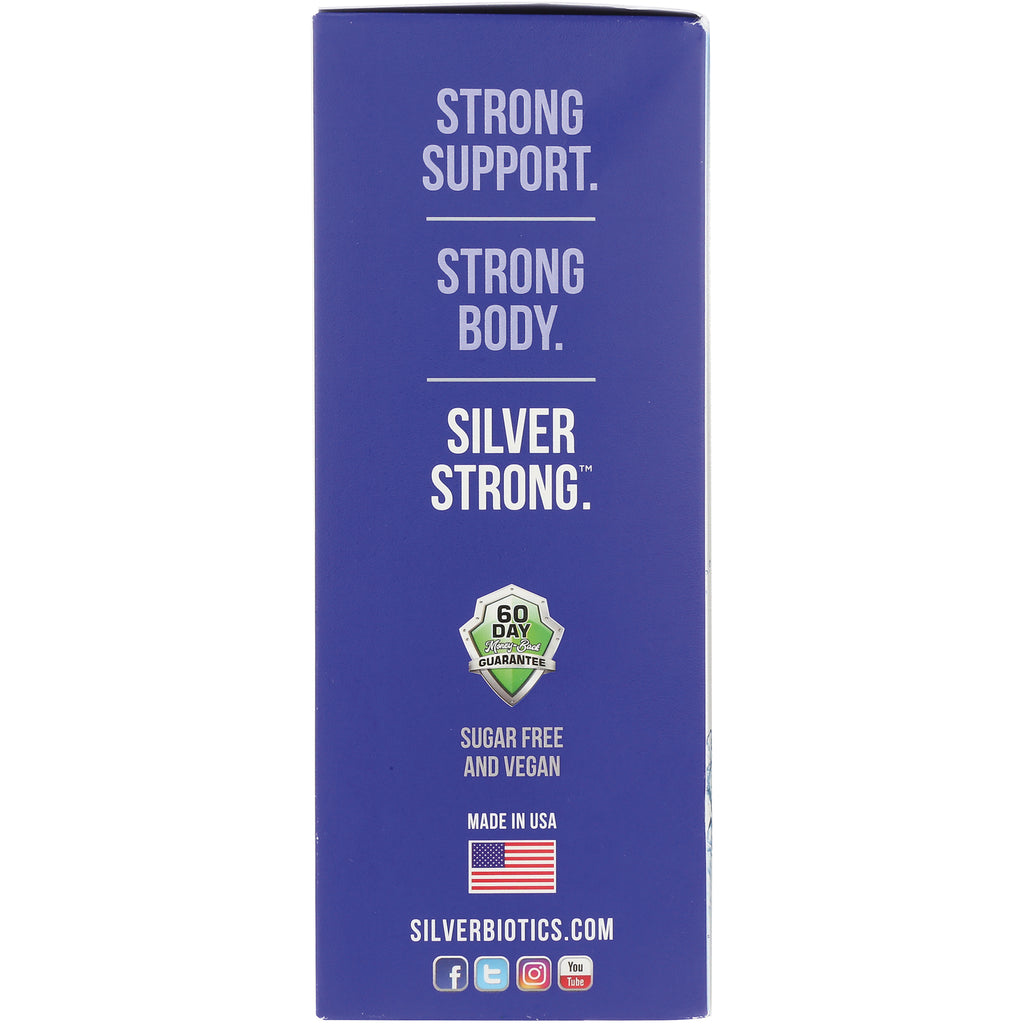 ABL004 | Silver Strong box panel: Strong Support. Strong Body. 60-day guarantee, sugar free and vegan, made in USA - Thumbnail