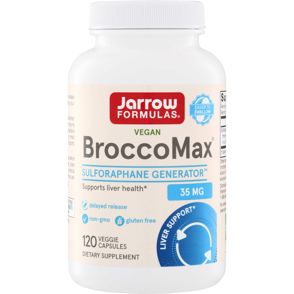 JR295 | Jarrow Formulas BroccoMax sulforaphane generator, 35 mg, 120 veggie capsules - Thumbnail