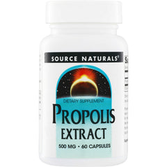 SN360 | Source Naturals Propolis Extract dietary supplement, 500 mg, 60 capsules