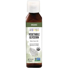 ARC239 | Aura Cacia Vegetable Glycerin skin care oil bottle, organic, 4 fl oz