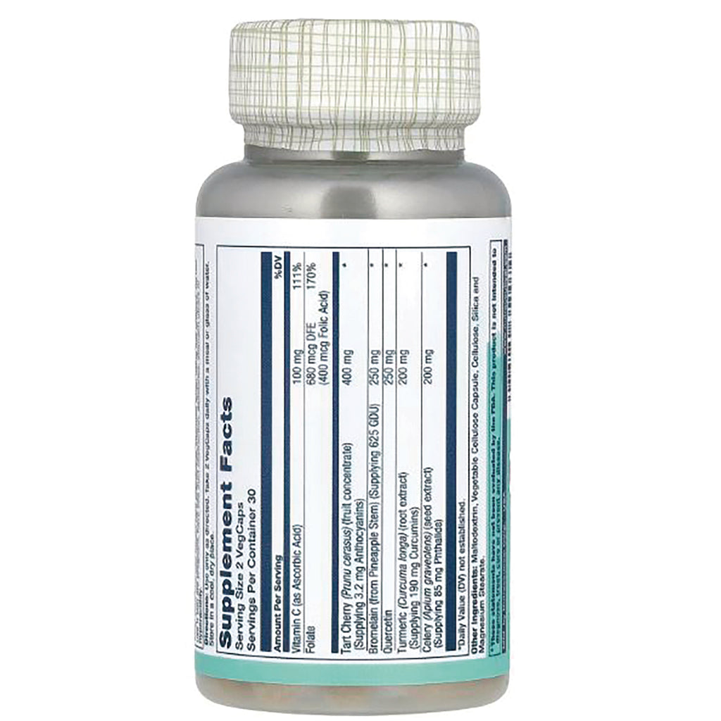 SLR290 | Back label showing Supplement Facts panel with ingredients and serving size - Thumbnail