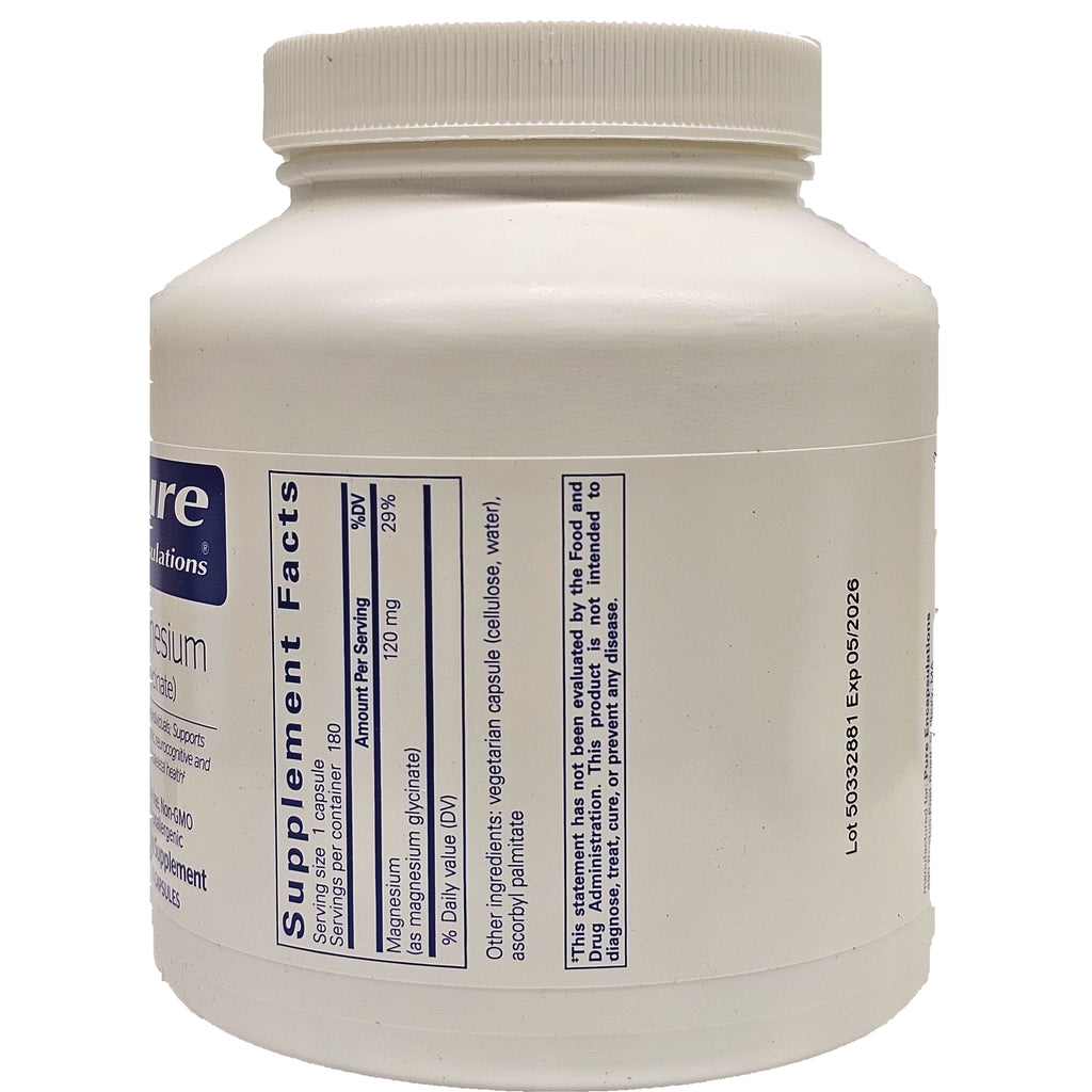 PRN001 | Back of white supplement bottle showing Supplement Facts panel and lot 50332881 Exp 05/2026 - Thumbnail