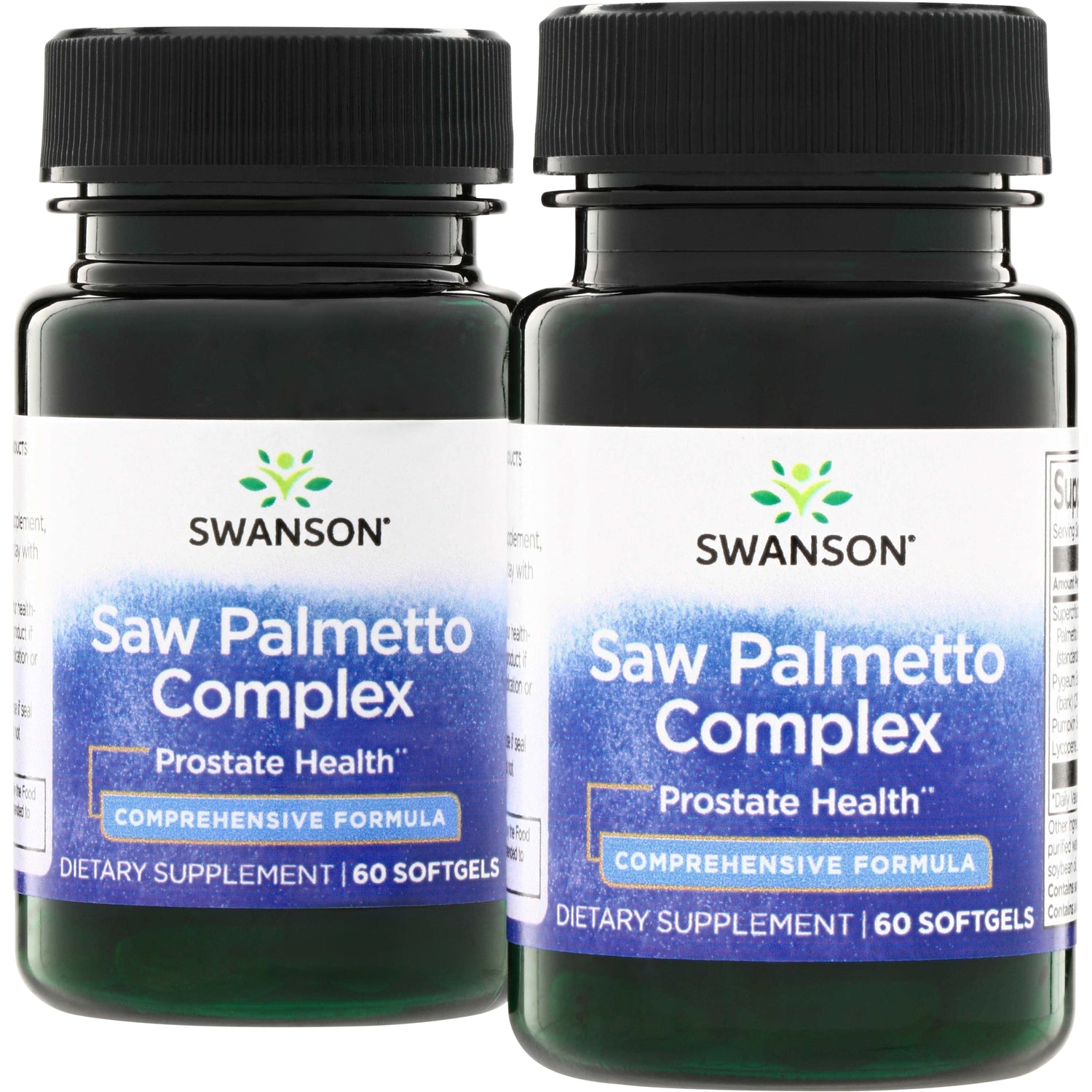 SWU180 | Swanson Saw Palmetto Complex, Prostate Health, Comprehensive Formula, 60 softgels