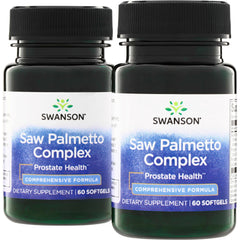 SWU180 | Swanson Saw Palmetto Complex, Prostate Health, Comprehensive Formula, 60 softgels