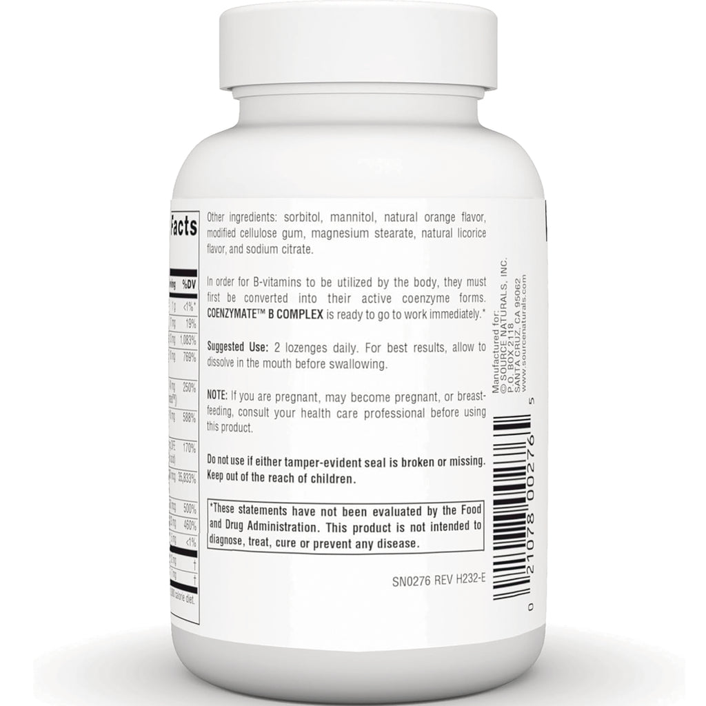 SN666 | Back label with ingredients, suggested use, warnings, and barcode - Thumbnail