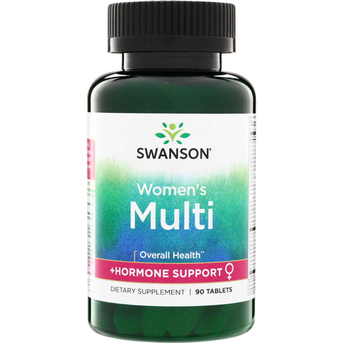 SW799 | Swanson Women's Multi, Overall Health + Hormone Support, 90-tablet bottle