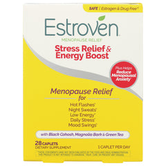 AFB001 | Estroven Menopause Relief Stress Relief & Energy Boost, 28 caplets