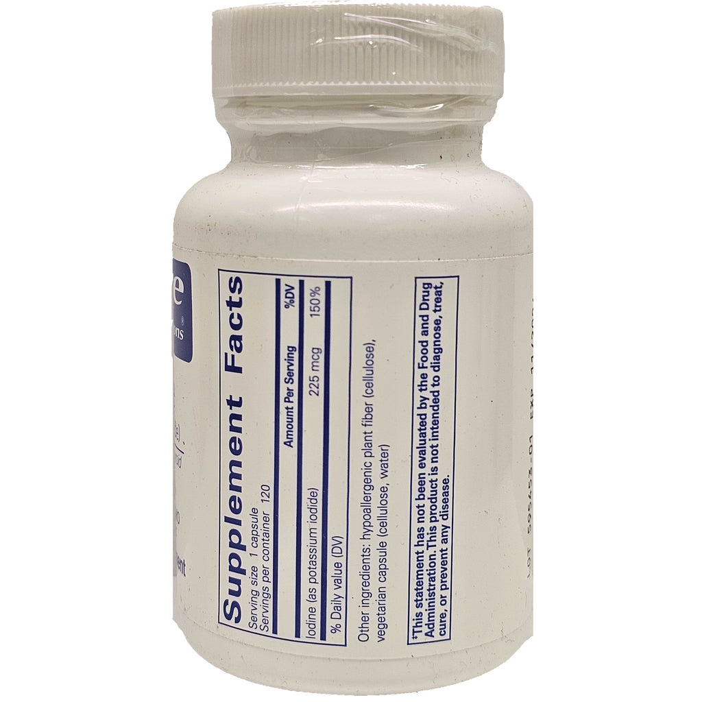 PRN011 | Back label showing Supplement Facts panel on white supplement bottle - Thumbnail