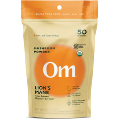 MMX009 | Om Mushroom Lion's Mane mushroom powder pouch front