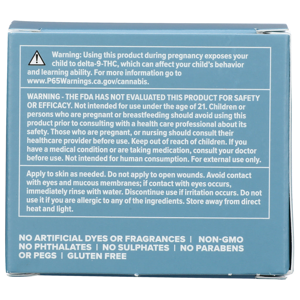 CV001 | blue product box back showing warning and usage text and bottom claims NO ARTIFICIAL DYES OR FRAGRANCES | NON-GMO | GLUTEN FREE - Thumbnail