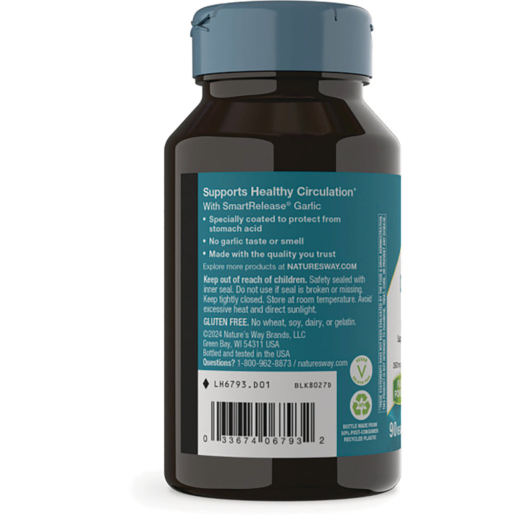 NW015 | Back label of supplement bottle reading Supports Healthy Circulation, showing barcode, warnings and ingredients - Thumbnail