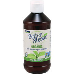 NWF397 | Better Stevia organic zero-calorie liquid sweetener bottle, front label, 8 fl oz