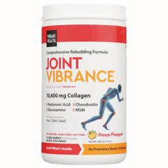 VH009 | Vibrant Health Joint Vibrance Orange Pineapple drink powder, 10,600 mg collagen
