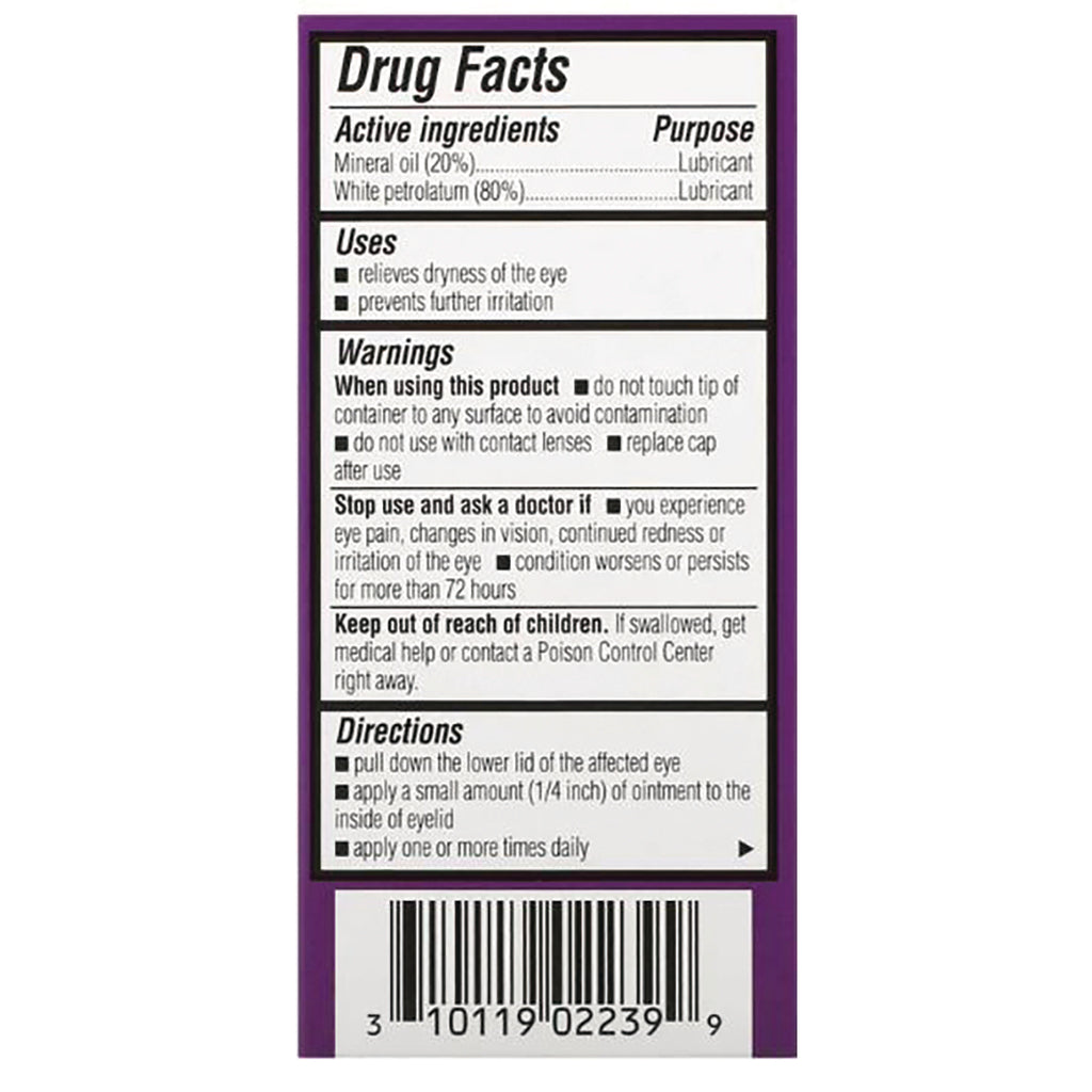 BNL030 | back panel showing Drug Facts with active ingredients, warnings, directions, and barcode - Thumbnail
