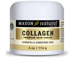 MSN069 | Mason Natural Collagen premium skin cream jar 4 oz front label