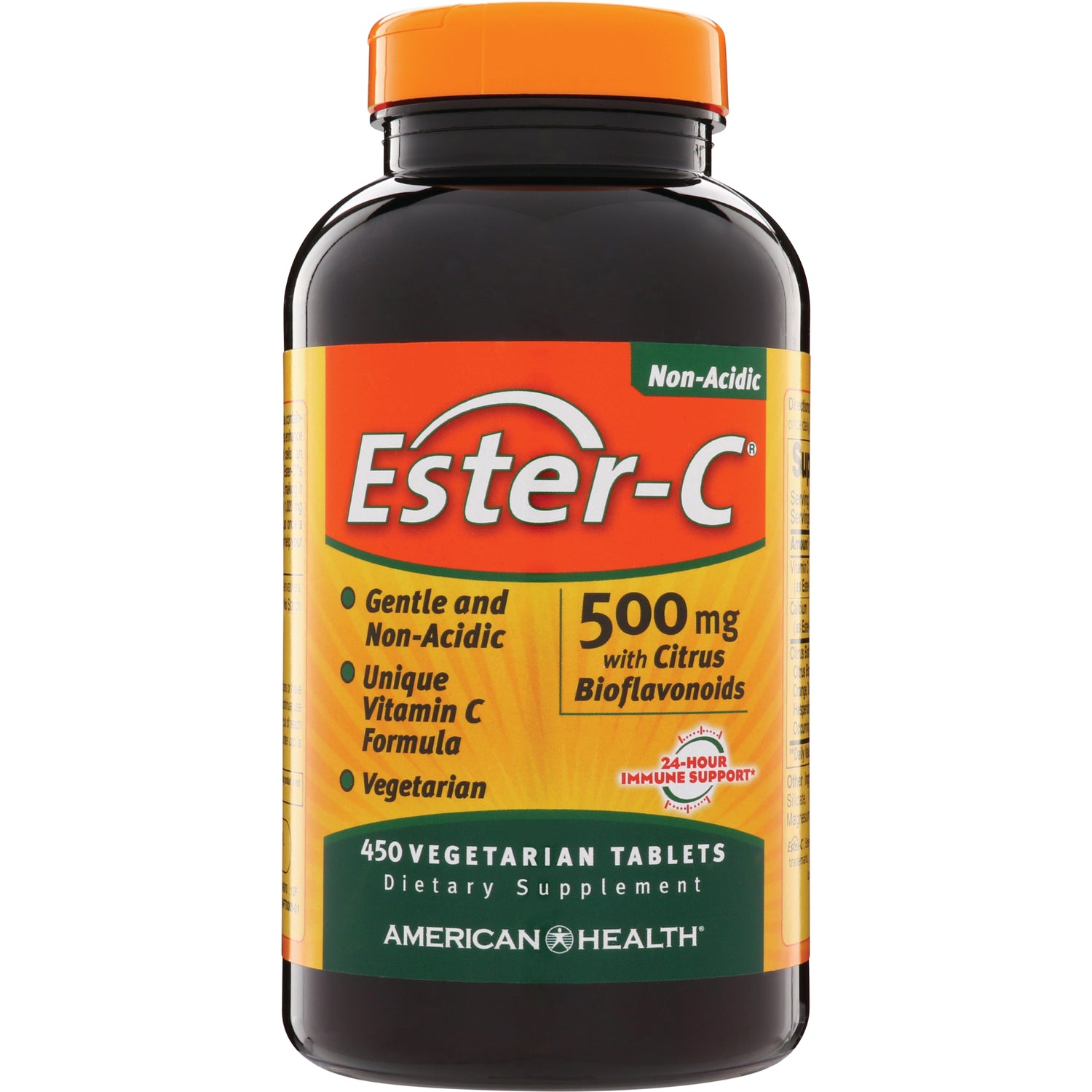 AM121 | American Health Ester-C 500 mg with Citrus Bioflavonoids, 450 vegetarian tablets