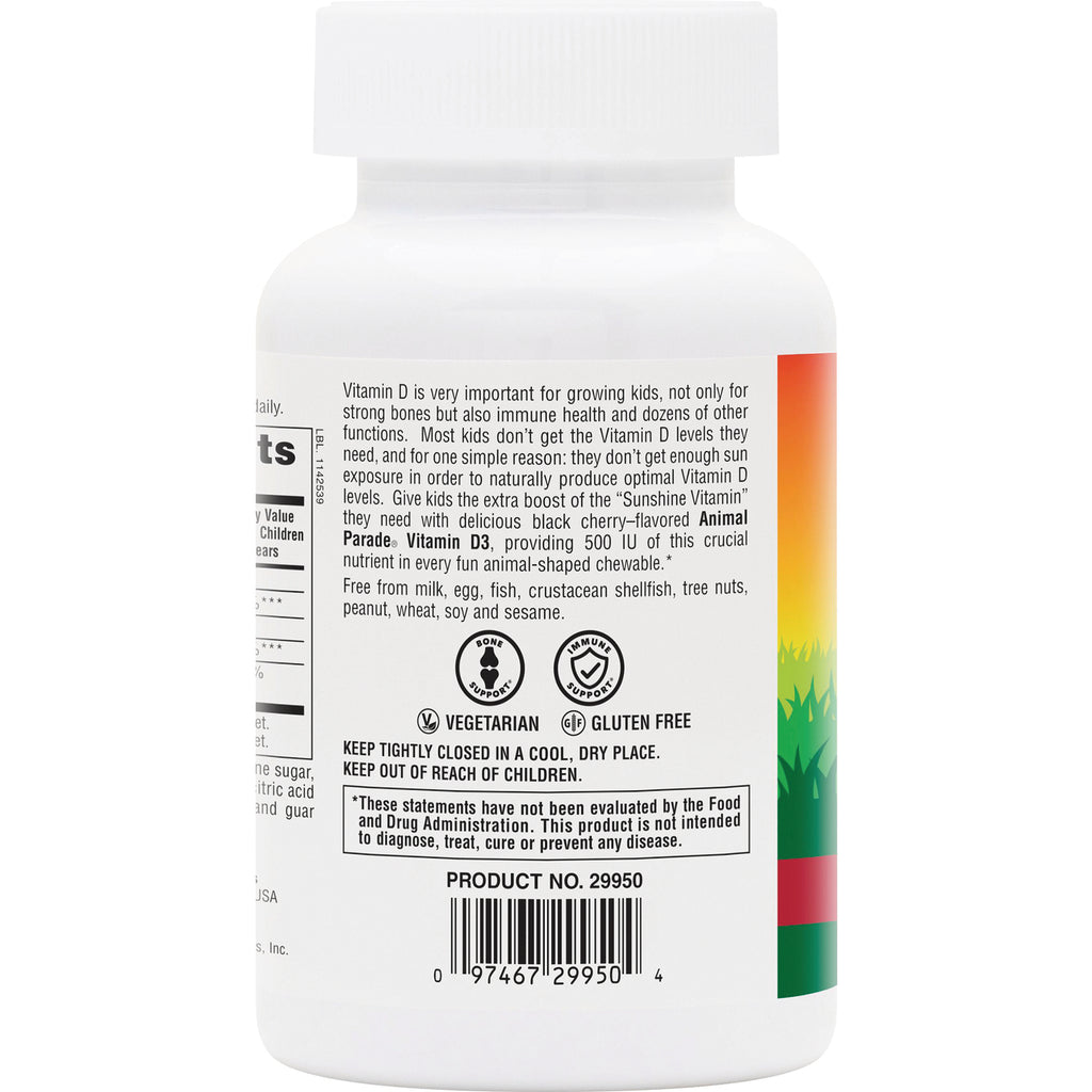 NTP065 | Back label of white supplement bottle with product description, vegetarian and gluten free icons, barcode - Thumbnail