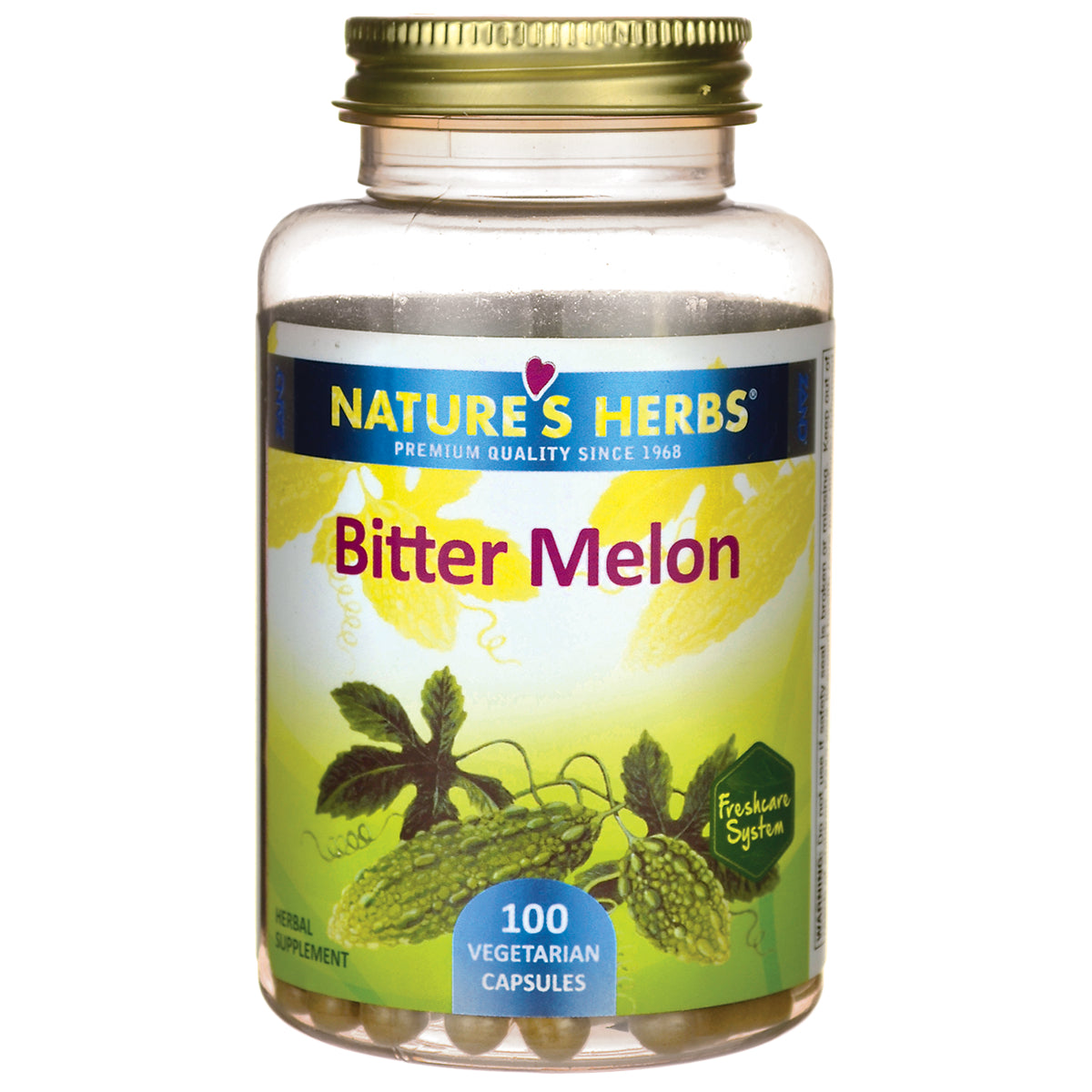 ZA192 | Nature's Herbs Bitter Melon herbal supplement, 100 vegetarian capsules