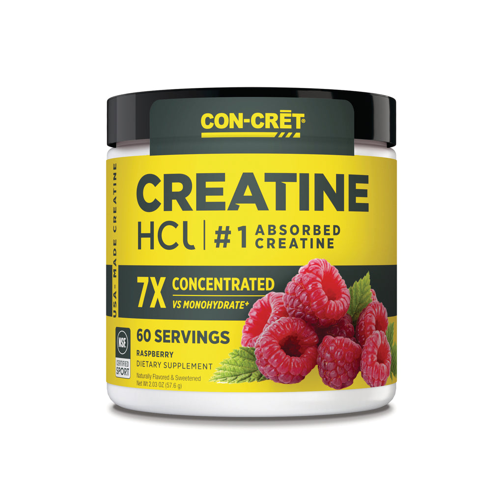 CNC004 | Con-Cret Creatine HCL, 60 Servings, 2.03 OZ, Raspberry Flavor - Thumbnail