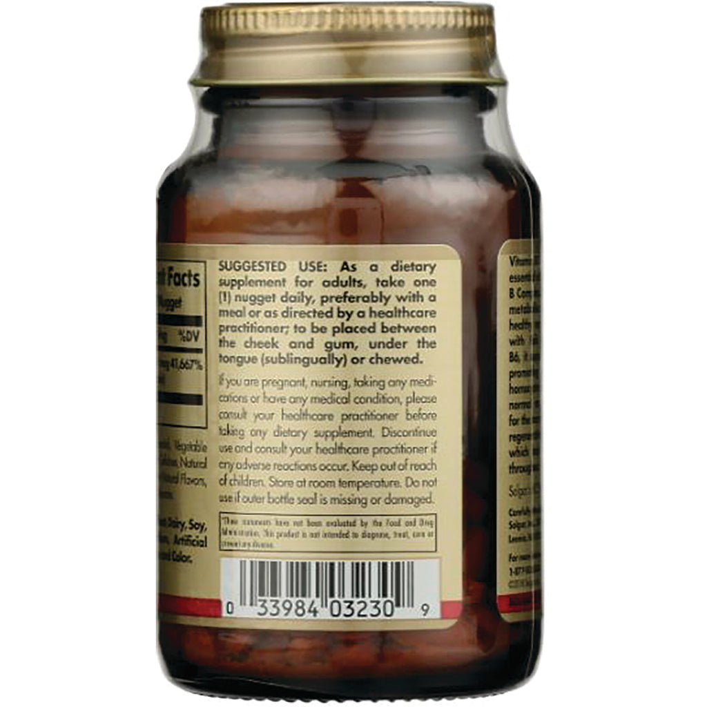 SLG304 | Back label of brown supplement bottle showing suggested use instructions and barcode - Thumbnail