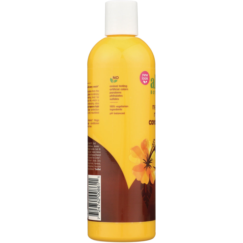 ABA073 | Back label of yellow bottle with ingredients list, No animal testing claims, barcode and new look badge - Thumbnail