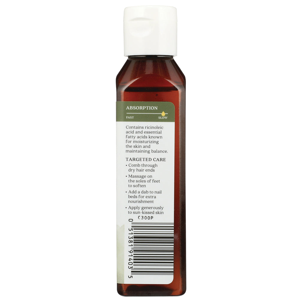 ARC237 | Back of amber bottle with white flip cap showing absorption label, targeted care instructions and barcode - Thumbnail