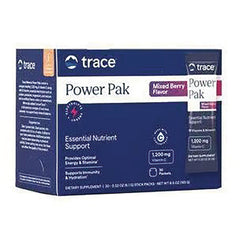 TM119 | Trace Power Pak Mixed Berry Flavor, 30 packets, 1,200 mg Vitamin C electrolyte supplement box