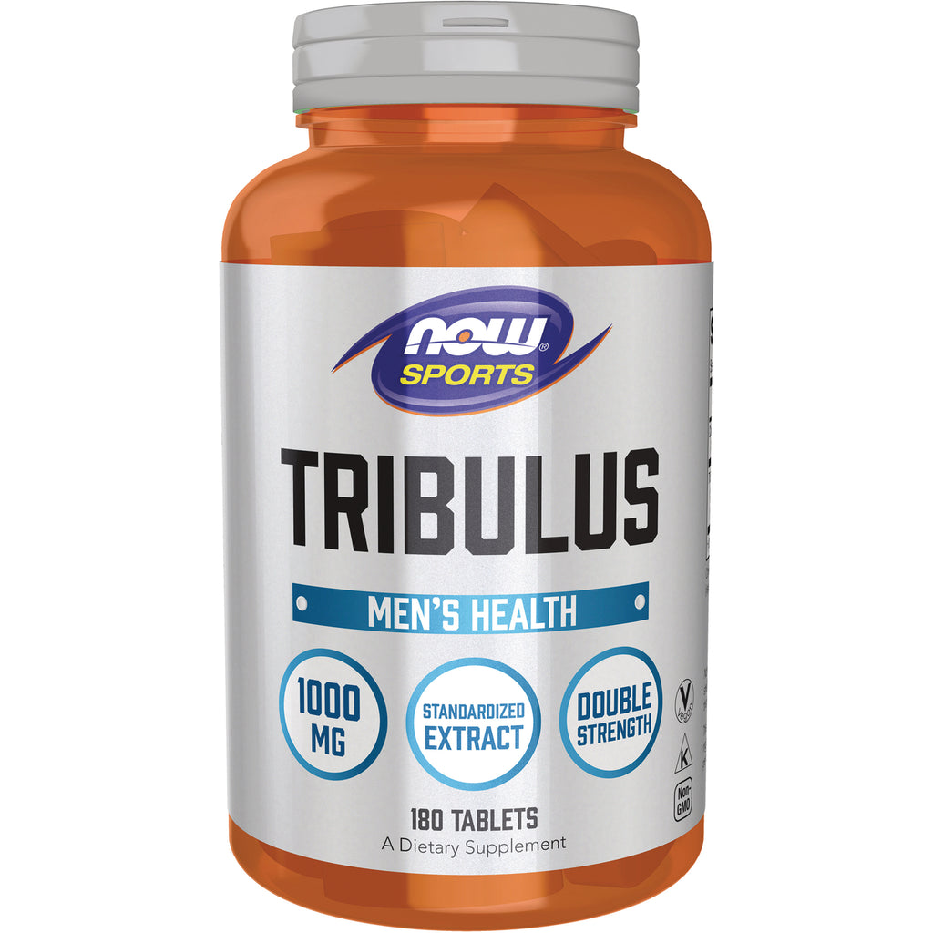 NWF852 | Orange bottle labeled TRIBULUS Men's Health 1000 mg standardized extract, 180 tablets - Thumbnail
