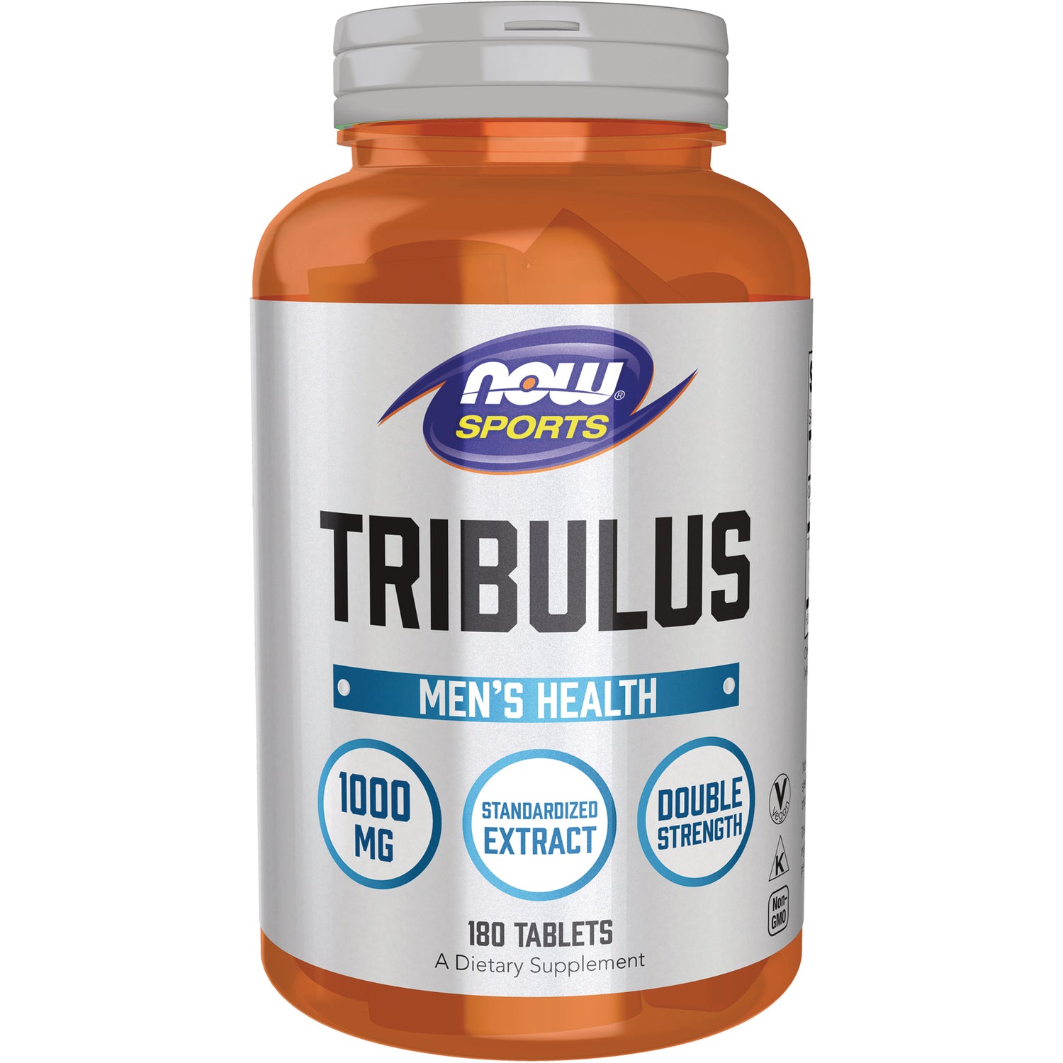 NWF852 | Orange bottle labeled TRIBULUS Men's Health 1000 mg standardized extract, 180 tablets