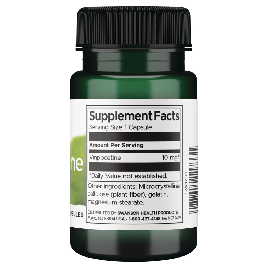 SW1733 | Back label with Supplement Facts - Thumbnail