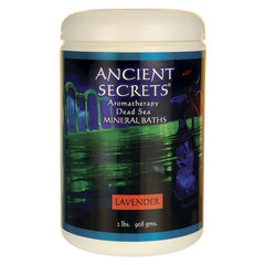 NRL011 | Ancient Secrets Aromatherapy Dead Sea Mineral Baths lavender 2 lbs front label