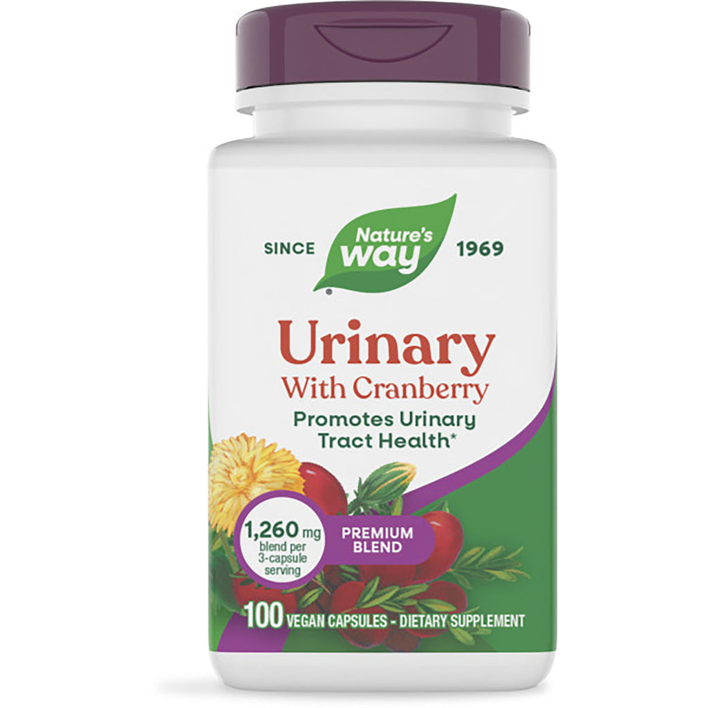 NW951 | Nature's Way Urinary with Cranberry premium blend bottle, 100 vegan capsules - Thumbnail
