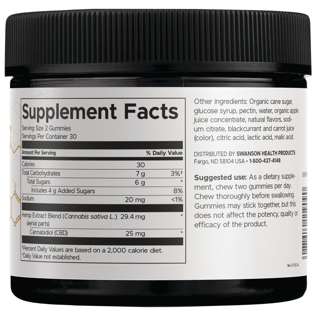 SW1909 | Back label with Supplement Facts - Thumbnail