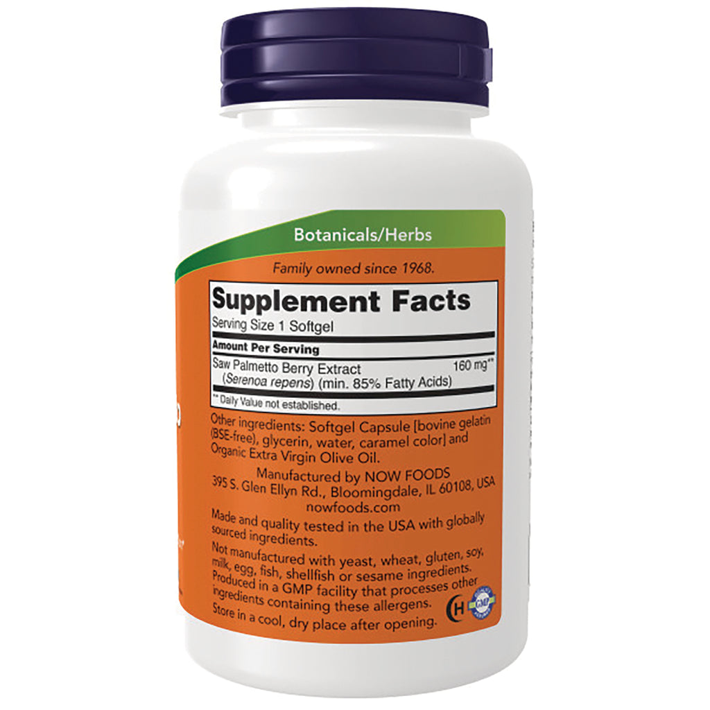 NWF348 | Back label showing Supplement Facts and ingredient information on white supplement bottle - Thumbnail